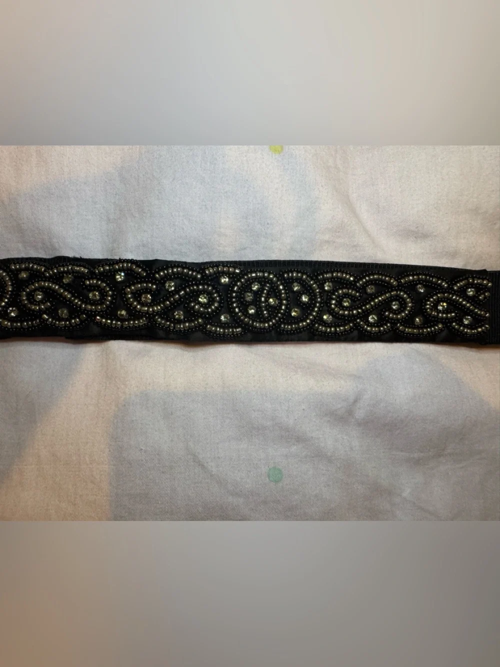 Loft beaded elastic belt